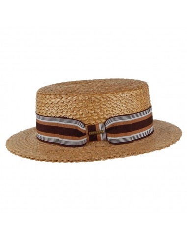 Chapeau Canotier en Paille Vintage blé STETSON Par le système avancé 