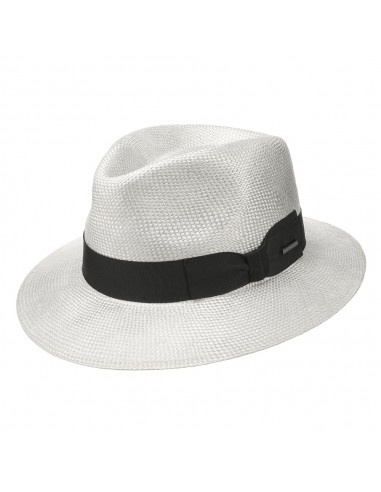 Chapeau Fedora Été Ultra Léger blanc STETSON destockage