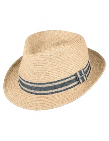 Chapeau Trilby en Paille Toyo et Lin naturel STETSON suggérées chez