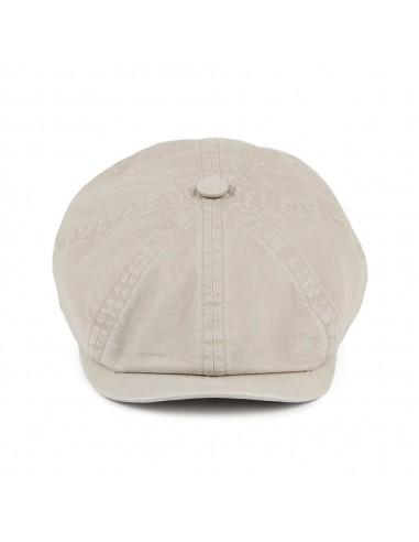 Casquette Gavroche en Coton Bio Délavé Hatteras sable STETSON 2 - 3 jours ouvrés.