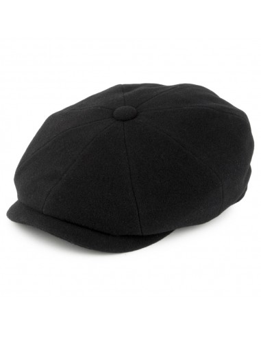 Casquette Gavroche Hatteras noir STETSON plus qu'un jeu 