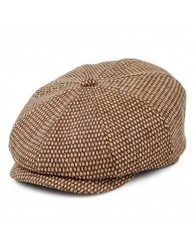 Casquette Gavroche en Paille Toyo Hatteras marron-naturel STETSON pas cher