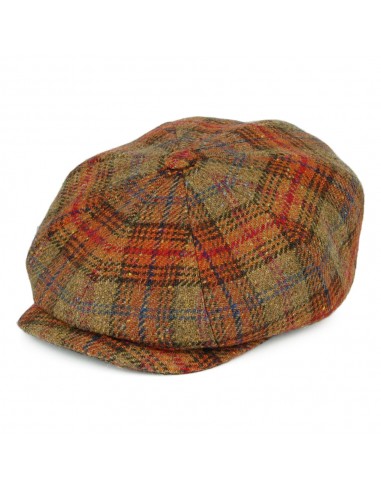 Casquette Gavroche Prince-de-Galles Hatteras en Laine d'Agneau automne STETSON 2 - 3 jours ouvrés.