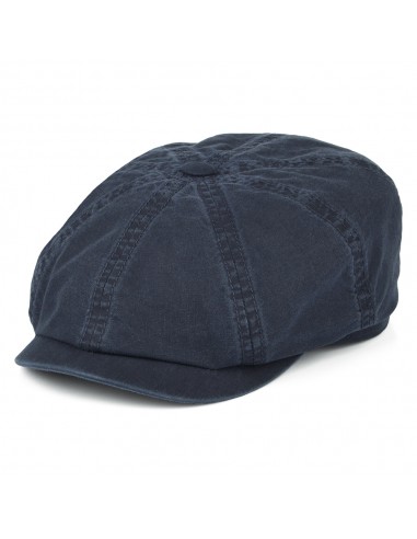 Casquette Gavroche en Coton Bio Délavé Hatteras bleu marine STETSON En savoir plus