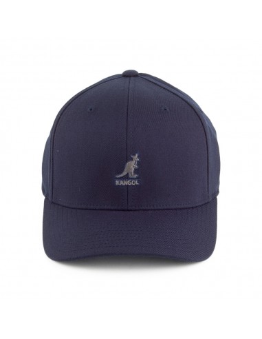 Casquette Flexfit en Laine bleu foncé KANGOL prix