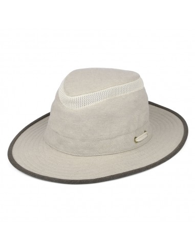 Chapeau Été Pliable En Coton Et Chanvre TMH55 Mash Up sable-marron TILLEY pas cheres