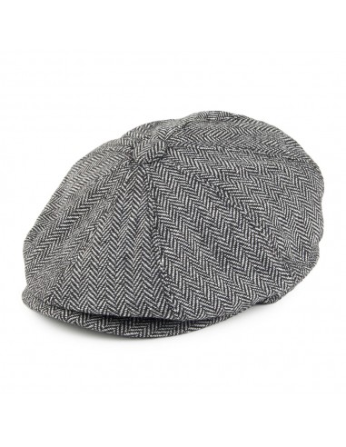 Casquette Gavroche à Chevrons gris JAXON & JAMES - VENTE EN GROS pas cher 