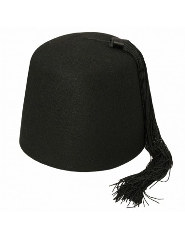 Chapeau Fez Noir avec houppe noire VENTE EN GROS vente chaude votre 