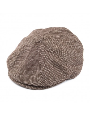 Casquette Gavroche Marl Tweed marron JAXON & JAMES - VENTE EN GROS de votre