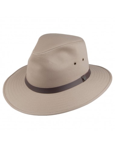 Chapeau Fedora Safari en coton JAXON & JAMES - VENTE EN GROS rembourrage situé sous