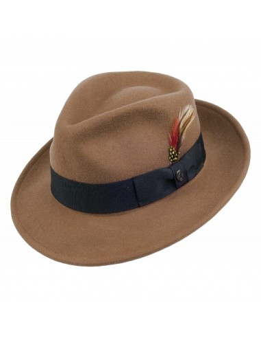 Chapeau Fedora Déformable C-Crown noix de pécan JAXON & JAMES - VENTE EN GROS le concept de la Pate a emporter 