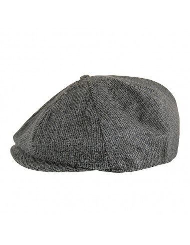 Casquette Gavroche Union anthracite JAXON & JAMES - VENTE EN GROS pas chere