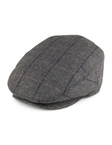 Casquette Plate Toulouse gris JAXON & JAMES - VENTE EN GROS pas chere