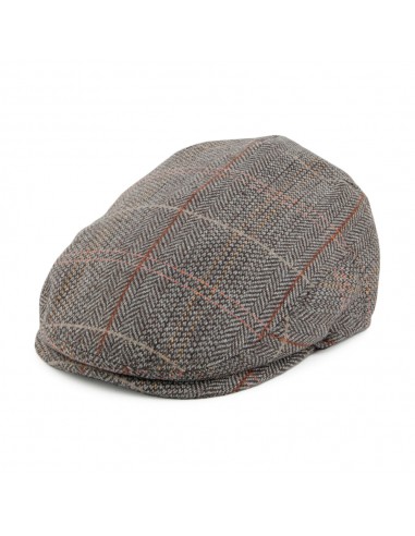 Casquette Plate Bébé en Tweed marron-gris JAXON & JAMES - VENTE EN GROS store