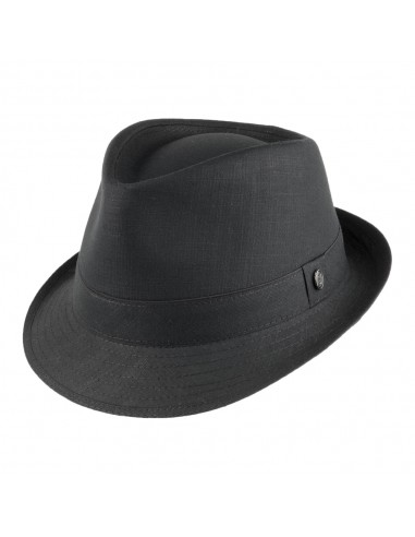 Chapeau Trilby en Coton noir JAXON & JAMES - VENTE EN GROS 2024