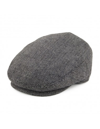 Casquette Plate Enfant à Chevrons gris JAXON & JAMES - VENTE EN GROS l'achat 