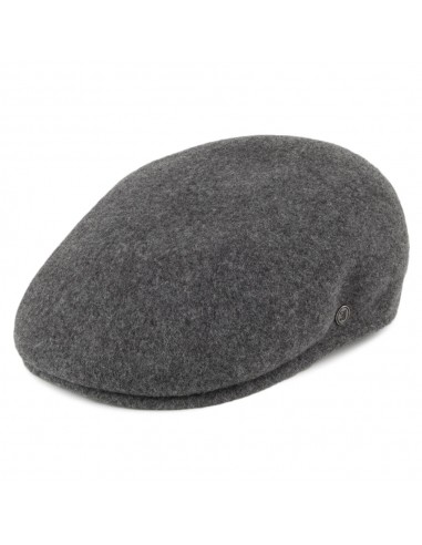 Casquette Plate Classic en Laine anthracite JAXON & JAMES - VENTE EN GROS acheter