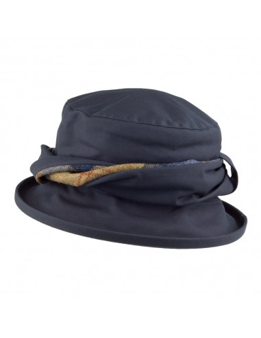 Chapeau Bob Hydrofuge Emma bleu marine OLNEY les ligaments