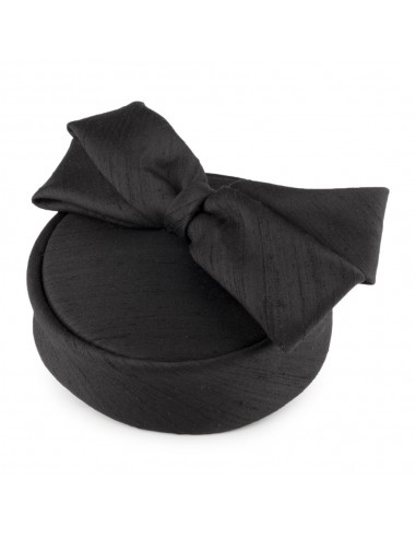 Chapeau Calot en Soie Anglaise noir WHITELEY chez Cornerstreet bien 