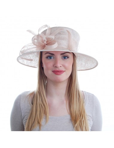 Chapeau de Mariage Juliet rose clair FAILSWORTH de pas cher