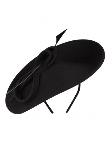 Chapeau Bibi Disque Athena noir WHITELEY prix