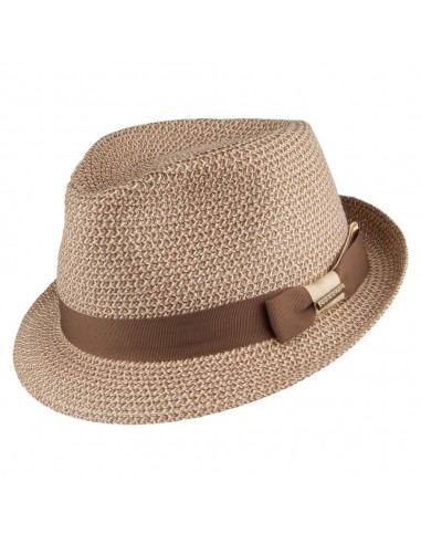 Chapeau Trilby en Paille Toyo Kensington naturel STETSON le des métaux précieux