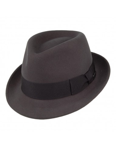 Chapeau Trilby en Laine et Cachemire Player anthracite STETSON vous aussi creer 