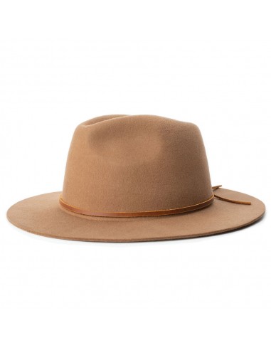 Chapeau Fedora Wesley marron clair BRIXTON 50-70% off 