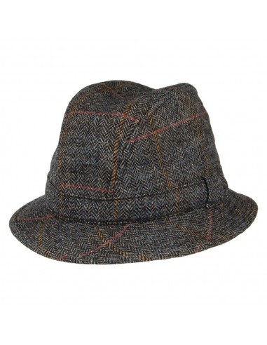 Chapeau Trilby à Chevrons Enroulable I panaché de gris CITY SPORT 2023