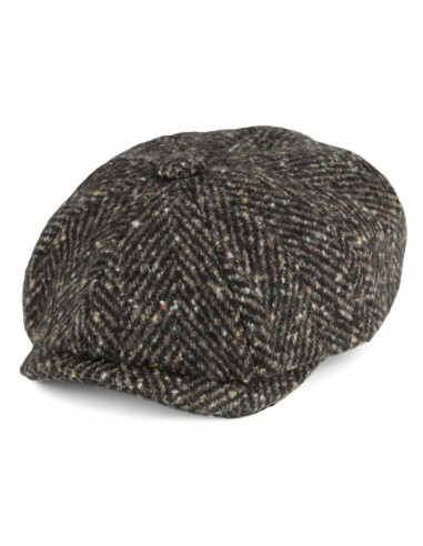 Casquette Gavroche à Larges Chevrons olive OLNEY Venez acheter