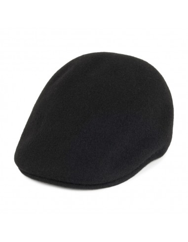 Casquette Plate en Laine 507 Seamless noir KANGOL la colonne vertébrale