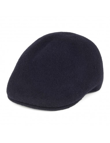 Casquette Plate en Laine 507 Seamless bleu marine KANGOL Les magasins à Paris