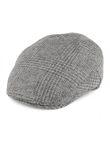 Casquette Plate en Tweed Balmoral Country gris CHRISTYS d'Europe débarque