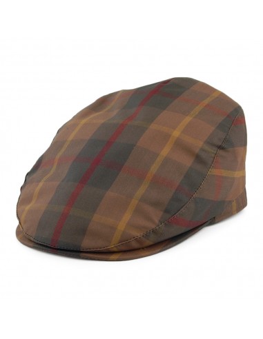 Casquette Plate en Coton Ciré British Millerain marron-olive CITY SPORT les ligaments