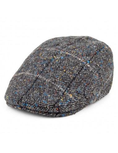 Casquette Plate Tweed du Donegal à Carreaux Protège-Oreilles Oslo gris FAILSWORTH prix pour 