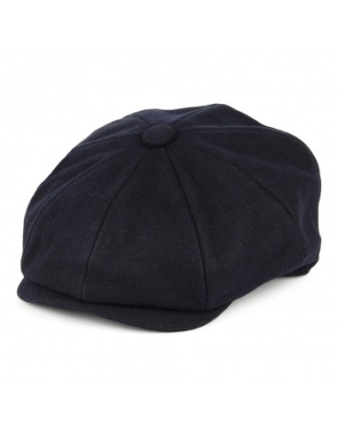 Casquette Gavroche en Laine Melton bleu marine CHRISTYS Comparez et commandez 