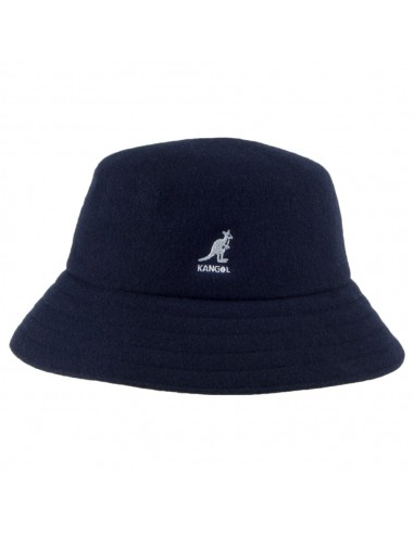 Chapeau Bob en Laine Lahinch bleu marine KANGOL chez Cornerstreet bien 