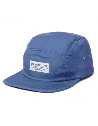 Casquette 5 Panel Foundation bleu encre THE QUIET LIFE de pas cher