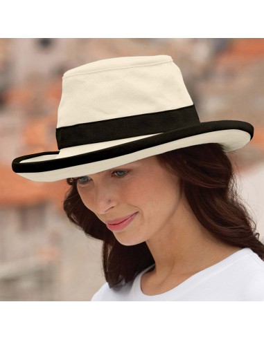 Chapeau Été Pliable TH8 naturel-noir TILLEY 50% de réduction en Octobre 2024