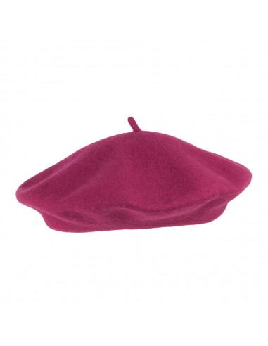 Béret Tendance En Laine framboise - VENTE EN GROS - 200 votre