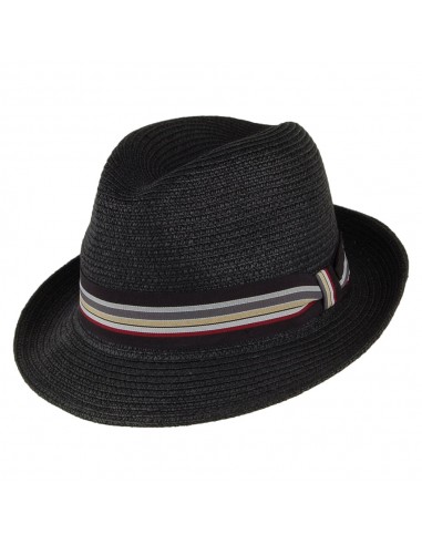 Chapeau Fedora Salem noir BAILEY le des métaux précieux