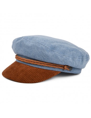 Casquette de Marin Ashland bleu clair-marron BRIXTON Profitez des Offres !