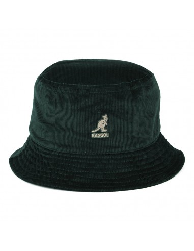 Chapeau Bob en Velours Côtelé forêt KANGOL de la marque