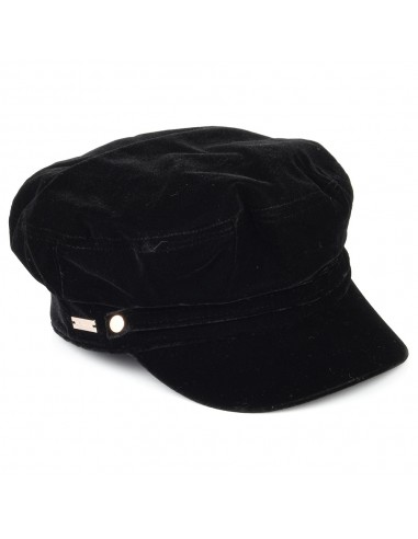 Casquette de Marin en Velours Odile noir BETMAR Découvrez la collection