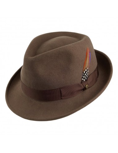 Chapeau Trilby Déformable Elkader marron clair STETSON ou a consommer sur place