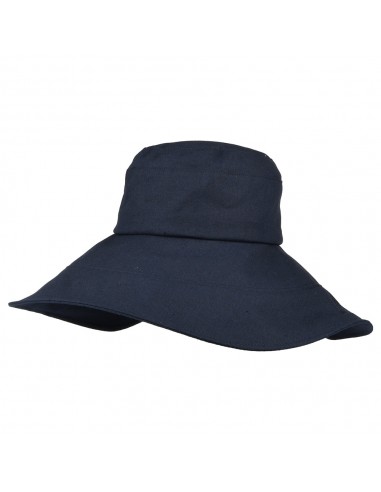 Chapeau Été Pliable Monaco bleu marine SUR LA TÊTE - VENTE EN GROS Les magasins à Paris