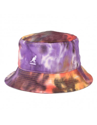 Chapeau Bob Tie Dye violet-rose-multi KANGOL commande en ligne