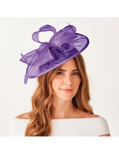 Chapeau Bibi Disque Ginny violet FAILSWORTH pas cher 