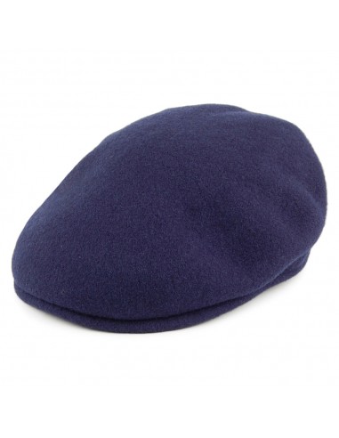 Casquette Plate Classic en Laine bleu marine JAXON & JAMES - VENTE EN GROS des créatures d'habitude