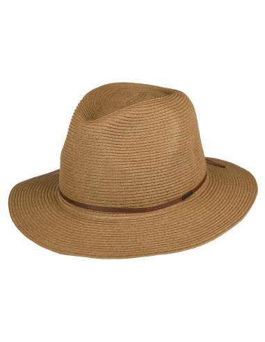 Chapeau Fedora en Paille Pliable Wesley cuivre BRIXTON Comparez et commandez 